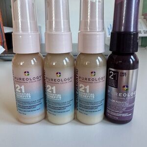 Pureology Color Fanatic Spray four 1oz bottles